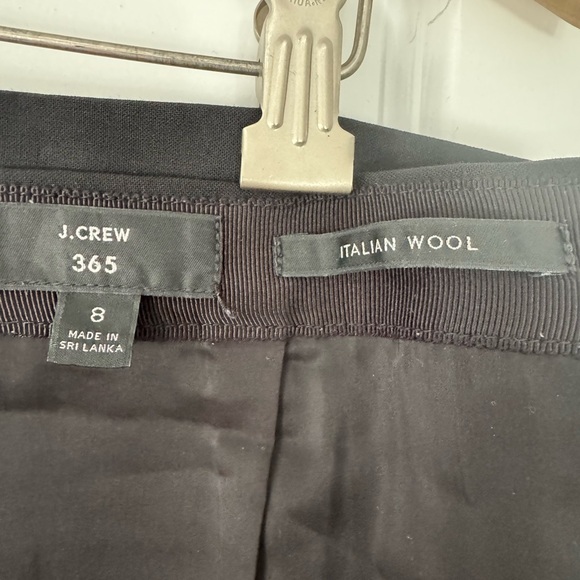 J.Crew black Italian wool pencil skirt - Picture 6 of 6